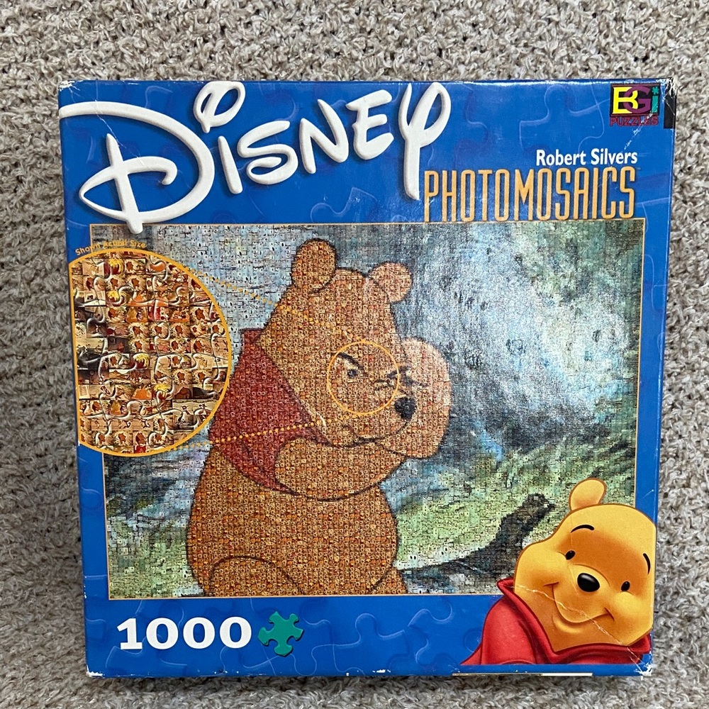 Buffalo Games Disney Winnie the Pooh Photomosaic - 1,000 Piece Puzzle